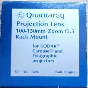 Quantaray Protection Lens 100 150mm f3.5 Telephoto Zoom Lens Japan